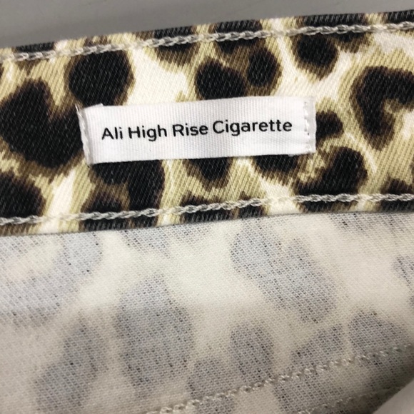 Frame Jeans Ali Leopard Print High Waist Skinny 29 - Picture 12 of 12